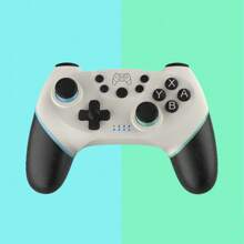Byson Switch 控制器、Switch Pro 控制器无线兼容 Switch/Switch OLED/Switch Lite、带操纵杆的 Switch 游戏手柄、支持唤醒、Turbo、运动控制、双振动