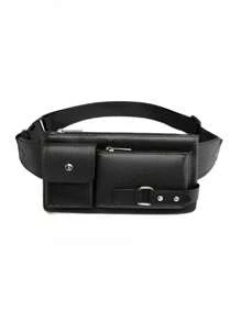 Multifunctional Outdoor Sports Casual Waist Bag, Shoulder/Crossbody Chest Pack With Phone Holder