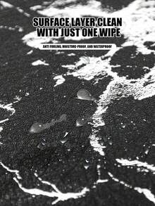 1卷黑白大理石接触纸花岗岩剥离粘贴壁纸适用于台面自粘防水加厚壁纸厨房浴室和家具 - 彩色 - 查看 7