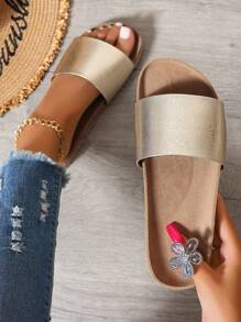 Thick Sole New Brand H Slippers Women, Fashion Casual Slippers, Outer Wear Roman Style Slip-On Slippers, Summer Slouchy Casual Black Comfortable Beige Brown Flat Embossed Slippers, Blogger Recommendation Desert Metis French Elegant Rhinestone Thick Bottom Wedge Sandals Women, Beach Shoes Summer New Fairy Style Slippers Women Shoes Love Assist French Style Low Heel Round Toe Ins Indoor Household Anti-Odor Anti-Slip Simple Outer Wear Slippers Valentines