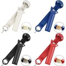 1 件三合一多功能可调节开罐器、伸缩开瓶器、手动开瓶器、适用于啤酒/罐头/饮料/鸡尾酒的实用厨房小工具、适用于聚会、派对、生日的便捷储物盒 - 彩色 - 查看 12