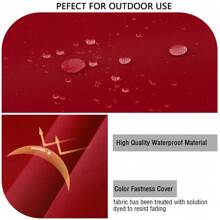 Idee-Home Outdoor Bench Cushion 42 Inch, Patio Bench Cushion Indoor, Patio Furniture Chair Pad, Porch Swing Cushion With Ties, Bay Window Seat Sofa Garden Replacement Loveseat Cushion