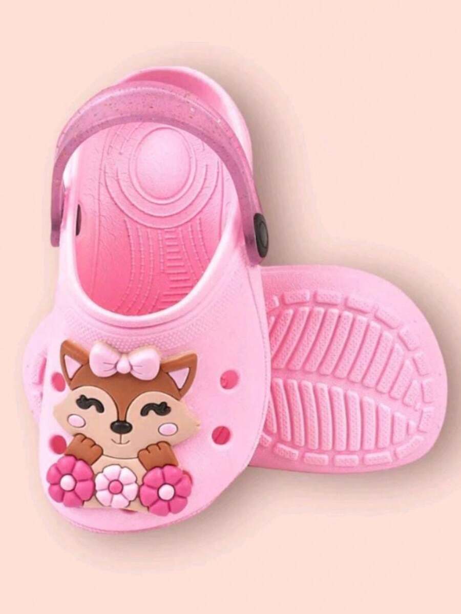 Babuche Women's Sandal Children's Girl Comfortable Everyday Fox - 乾枯玫瑰色 - 查看 1