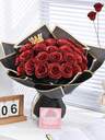 12 Stück 7cm Glitzer Rosen Bouquet, DIY Künstliche Glitzer Blumen Bouquet, rote Kunststoff Faux Blumen, Künstliche Rosen Blumen, Ewig glänzende künstliche Rosen Bouquet für Jahrestag, Verlobung, Hochzeitsgeschenk, Heim-Dekoration, Büro-Küchen-Dekoration, Party-Dekoration, Raum-Dekoration, Valentinstag-Dekoration, Muttertags-Dekoration