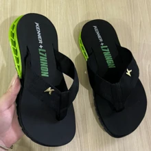 Kenner Rakka Full Force L7 Original New Men's And Women's Flip-Flops - 軍綠色 - 查看 2