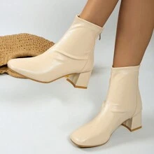 New Fashionable, Exquisite, Fashion , Independent Short Boots - White - View 10