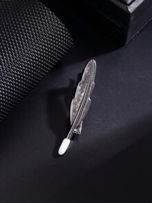 1 pieza Clip de corbata personalizado divertido y genial con diseño de pistola en color negro para hombres - Negro de pistola - Ver 7