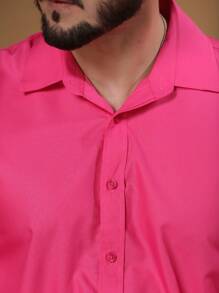 Men Shirts - Hot Pink - View 6