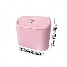 1 个粉色汽车垃圾桶 - 粉色 - 查看 5