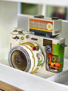 WLtoys Building Blocks Camera, DIY STEM Toys, Building Construction Brick Set Best Gift For Adult Teens Kids Collectible Model Digital Room Decoration - Multicolor - View 4