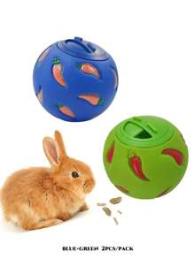 1pc Bunny, Hamster, Sugar Glider Slow Feeder, Carrot Design Intelligence Pet Toy, Food Dispenser, Suitable For Small Pets; 1pc Pet Tunnel, Telescopic Tube, Ferret Supplies, Hamster Toy - Multicolor - View 18