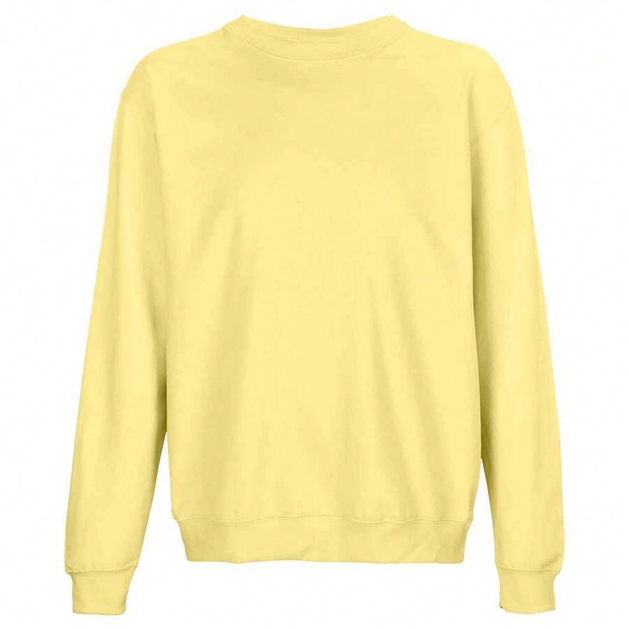 SOLS Unisex Adult  Sweatshirt (Light Yellow) - Yellow - View 1