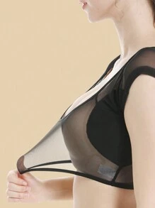 1 szt. Wielorazowe oddychające podkładki przeciwpotowe pod pachy, zmywalne, elastyczne, ultracienkie, bezwonne, pochłaniające pot podkładki do uprawiania sportu i codziennego noszenia, akcesoria do siłowni