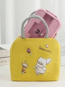 2PCS Gấu Cà Chua, Gấu Dã Ngoại Hộp Cơm Trưa Hoạt Hình Túi Cách Nhiệt Dung Tích Lớn Di Động Cơm Trưa Bento Túi Xách Tay Nhân Viên Văn Phòng Học Sinh Hộp Cơm Trưa Cách Nhiệt Bằng Giấy Bạc Nhôm Di Động Dung Tích Lớn Túi Đựng Cơm Trưa Túi Cách Nhiệt Học Sinh Túi Đựng Cơm Trưa Chống Thấm Nước Và Chống Dầu Túi Đựng Cơm Trưa Nhân Viên Văn Phòng Túi Đựng Cơm Trưa Nhân Viên Văn Phòng Túi Đựng Cơm Trưa Cách Nhiệt Có Thể Tái Sử Dụng, Túi Làm Mát Di Động, Hộp Cơm Trưa Mềm Có Thể Đông Lạnh, Chống Rò Rỉ. Lớp Bên Trong Bằng Chất Liệu Giấy Bạc Nhôm Giữ Ấm, Tươi Và Lạnh. Hộp Đựng Cơm Trưa Túi Đựng Cơm Trưa Nữ Trường Giáo Viên Cắm Trại Quay Lại Trường Lớp Học Nhà Bếp Túi Đựng Cơm Trưa Cách Nhiệt Du Lịch - Nhiều màu - Xem 3