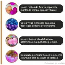 Chrome Balloon Bladder 10 Inches Various Colors Premium Resistant Balloon 50 Units - 綠色 - 查看 4