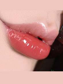 Unreal High Gloss Lip Gloss J70 Pink Fox, Chameleon Liquid Lipstick, Oil-Based Diamond Shimmery Lip Gloss, Shiny Metallic Finish, Long-Lasting Color, Holographic No Talc, Korean Makeup, Korean Cosmetics - J70 Pink Fox - 查看 3
