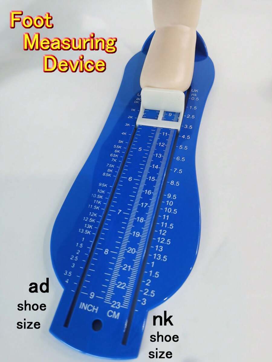 1pc0-8 Years Old Baby Feet Measuring Device Extended Version Of Inch ...