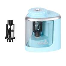 1pc Electric Pencil Sharpener - Automatic Desktop Stationery With Fast And Quiet Operation - Compact Design For Office And Home Use - Multicolor - View 15