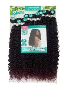 Organic Curly Hair - Michelle Plus True Me - 320g - T1B/530B - 查看 1