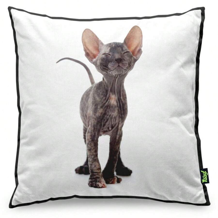 Love Cats Black Edition Cushion - Hairless Sphynx - Nhiều màu - Xem 1