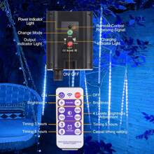 Iluminación para festivales y fiestas - Azul - Ver 4