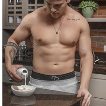 Rafa Parize Kit 9 Microfiber Boxer Briefs Seamless Boxer Briefs Microfiber RP Male Adult Immediate Shipping - 藍色 - 查看 7