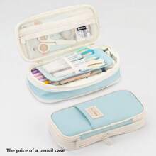 Large Capacity Pencil Bag Pencil Box Student School Supplies Office Supplies Expandable Pencil Case Organizer Pouch Multifunctional Creative Pencil Bag Pencil Box Student Gift Cosmetic Bag Travel Bag Back To School,Pencil Pouch,School Bag