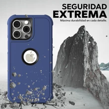 Funda Protector Para iPhone De Uso Rudo Kbod Gear Antigolpes - Azul - Ver 3