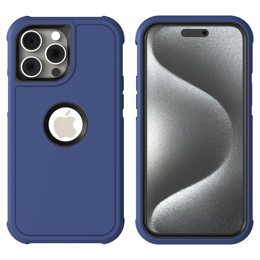 Funda Protector Para iPhone De Uso Rudo Kbod Gear Antigolpes - Azul - Ver 1