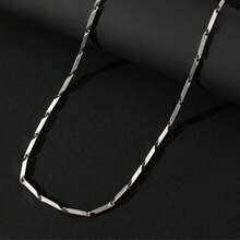 Men's Chain Necklaces - Bạc - Xem 3