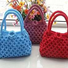 93g/Pack Crochet Bag Rings, O-Rings, 2cm Plastic Rings, Approx 400pcs Craft Supplies For Bag Making - White - View 6