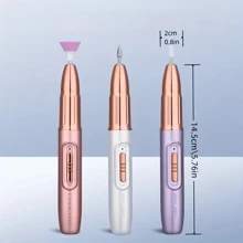 Professional Nail Drill Kit, USB Rechargeable Nail File Drill, 300mAh Lithium-Ion Battery, Manicure & Pedicure Set, Home And Salon Nail File Kit, Nail Buffer And Polisher Tools