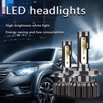 Heyword 3-kleuren veranderende superheldere H7H1H11 9005 H4 Dual-Beam & Three-Beam LED-autokoplampen