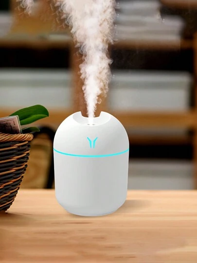 1pc Aroma Mist Diffuser & Humidifier - USB Powered, Colorful Lights,Refreshes Room Air, Nourishes Plants, And Soothes With Cold Mist, Night Light, And Whisper-Quiet Operation - Perfect For Home, Office, Or Bedroom