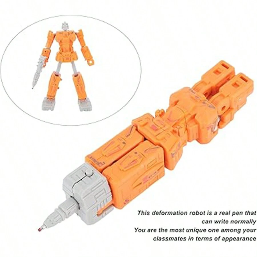 Transformable Robotic Pen, Robot Pen Cool Appearance High Playability For School For Students - Multicolor - View 1