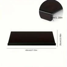 1pc Anti-Slip Acrylic Transparent Cutting Board For Kitchen, Household, Dining, Vegetable & Fruit Cutting, Kitchen Utensil, Apartment Essential, Mother's Day Gift