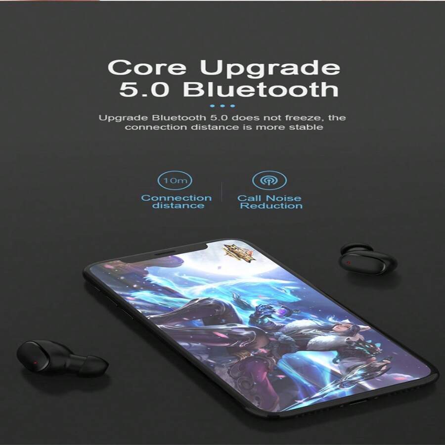 NEW T8 TWS Wireless Earphone Bluetooth 5.3 Headphones Sport Gaming ...