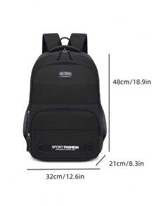 Large Capacity Lightweight Backpack For High School Students, Middle School Students, Men & Women. Casual Backpack Suitable For Travel, Business, Commuting, Laptop