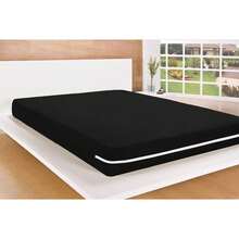 100% Polyester Gel Mesh Single Mattress Cover With Zipper - màu đen - Xem 2