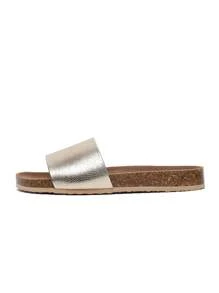 Thick Sole New Brand H Slippers Women, Fashion Casual Slippers, Outer Wear Roman Style Slip-On Slippers, Summer Slouchy Casual Black Comfortable Beige Brown Flat Embossed Slippers, Blogger Recommendation Desert Metis French Elegant Rhinestone Thick Bottom Wedge Sandals Women, Beach Shoes Summer New Fairy Style Slippers Women Shoes Love Assist French Style Low Heel Round Toe Ins Indoor Household Anti-Odor Anti-Slip Simple Outer Wear Slippers Valentines