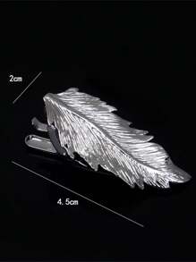 1入獨特的朋克武器形狀領帶夾，男士領帶配飾 - 銀色 - 查看 4