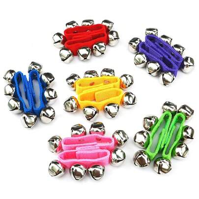 2 Pcs Wrist Band Jingle Bells, Wrist Bells Ankle Bells, Band Wrist Bells Bracelets, Rhythm Instrument Percussion Party Favors Wristband Bells, Jingle Bell Musical Instruments For Adults 6 Colors For Choice, Leg Bangles, Children Musical Instruments, Copper Bell, Light Up Drum Sticks, Bells, Green, Bells, Drum, Bell,Bells,Bell,Musical Instruments