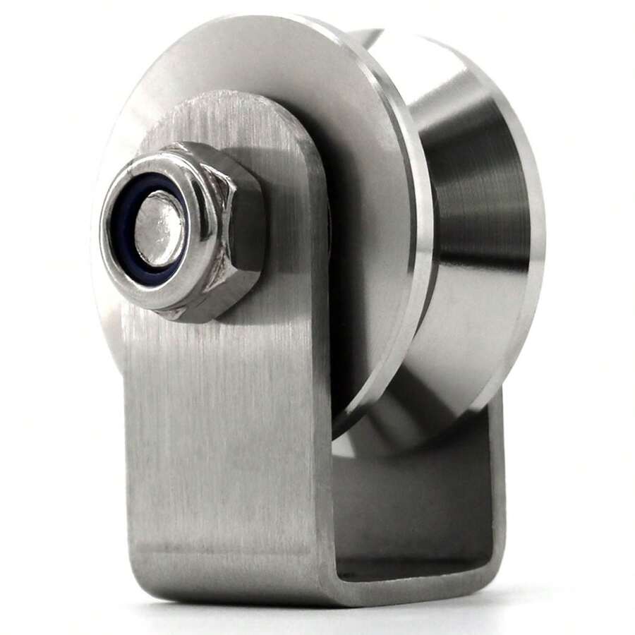 1 PC V Pulley Wheel Wire Rope Pulley Wire Pulling Pulley Wire Rope ...