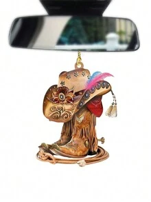 1pc Personalized Cowboy Boot And Hat Flat Car Pendant Decoration - Cowboy Boots - View 9