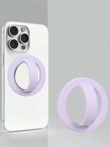Soporte magnético de silicona con agarre circular cómodo compatible con MagSafe, agarre potente compatible con iPhone, teléfonos Android, regalo para cumpleaños, familia, amigos. Anillo para el dedo, agarre para teléfono, accesorios para teléfono - Soporte - Ver 8