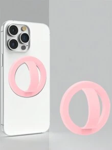 Soporte magnético de silicona con agarre circular cómodo compatible con MagSafe, agarre potente compatible con iPhone, teléfonos Android, regalo para cumpleaños, familia, amigos. Anillo para el dedo, agarre para teléfono, accesorios para teléfono - Soporte - Ver 7