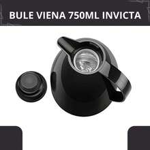 Vienna Teapot 750ml Black Invicta - 黑色 - 查看 3