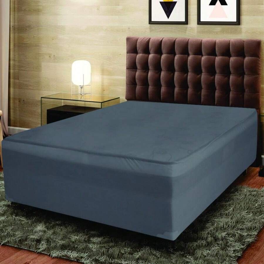 Box King Glove Cover + Pair Of Pillowcase - Sheet Set 3pcs - 灰色 - 查看 1