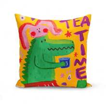 Custom Throw Pillow – DIY Personalized Pillow Cover – Design Your Own Decorative Cushion With Any Pattern Or Text - Multicolor - View 8