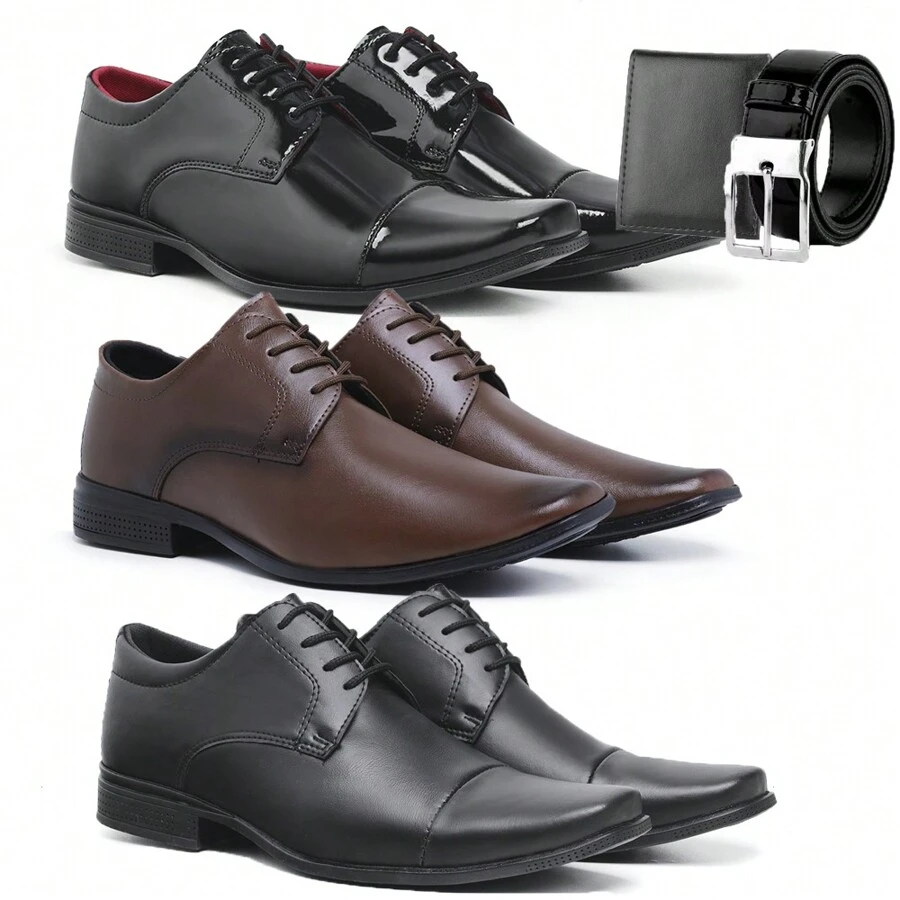 Dress Shoes - 黑色 - 查看 1